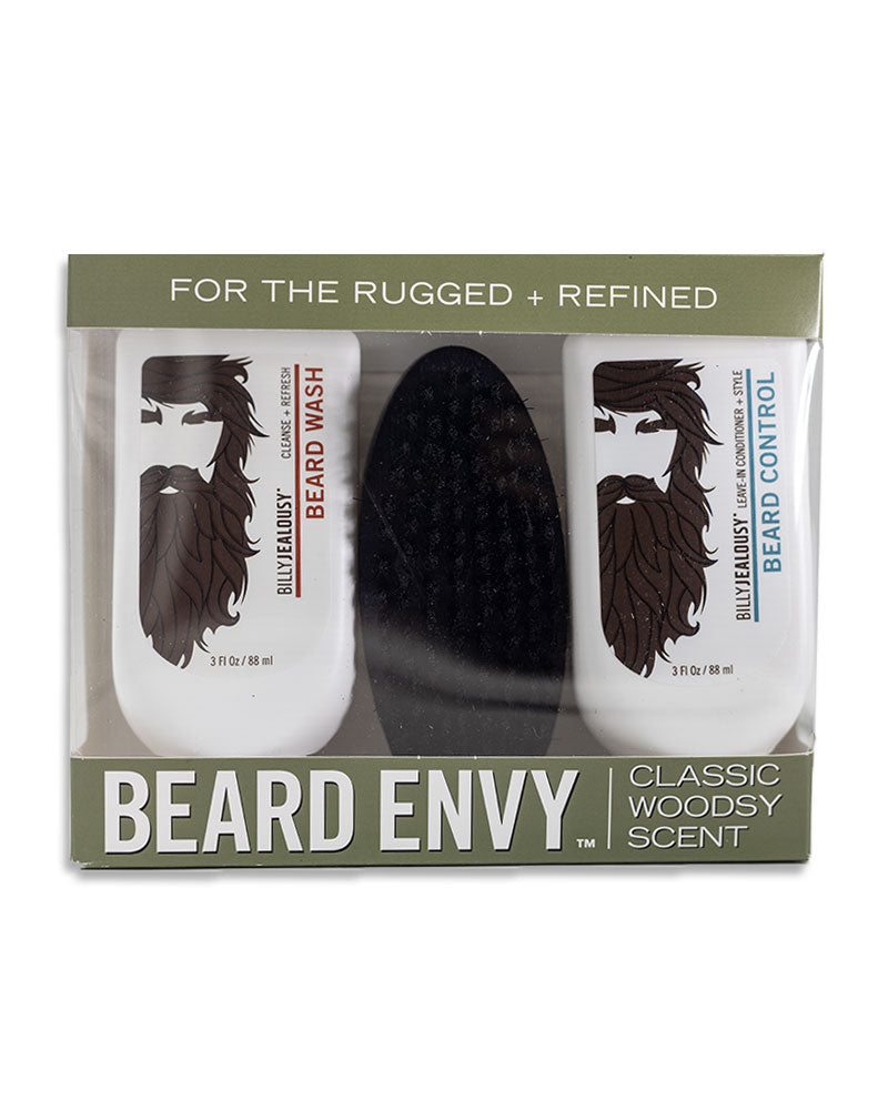 Billy Jealousy Gnarly Sheen Beard Envy Kit (green kit)