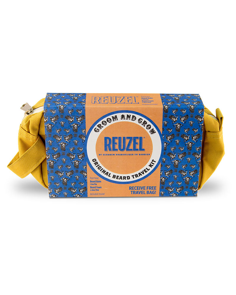 Reuzel Original Scent Beard Duo Holiday Travel Kit