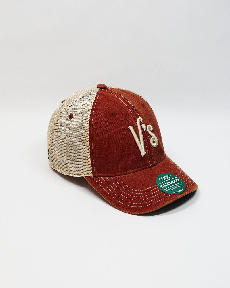 V's 3D Logo Trucker Hat