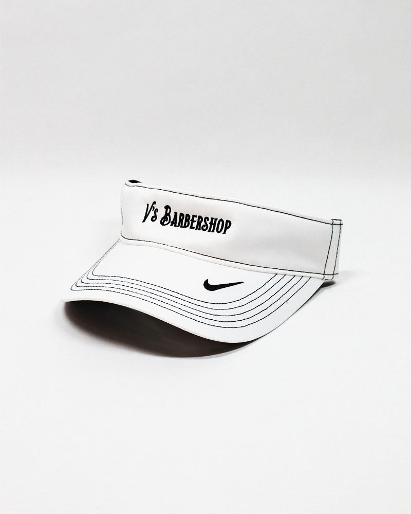 V's Nike Visor Hat - White