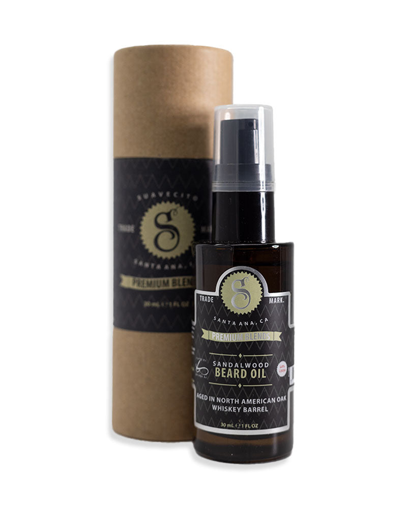 Suavecito Premium Blends Sandalwood Beard Oil